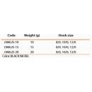 MIKADO Jaws Stinger Eye Jig BN vel.10 20g 3 ks