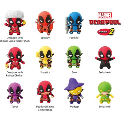 Prívesok na kľúče Deadpool náhodný typ v2, GAPC0074