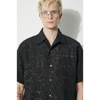 Han Kjøbenhavn Риза Han Kjøbenhavn мъжка в черно със свободна кройка M-133651 (M.133651)