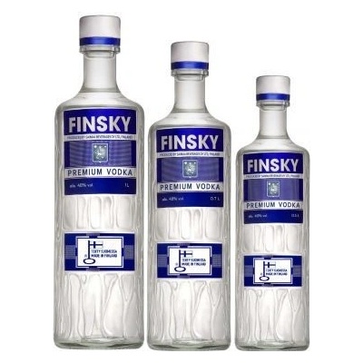 Finsky 40% 0,5 l (holá láhev)