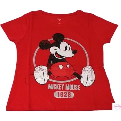 Mickey Mouse červená