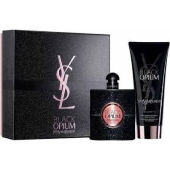 Image 1 of Yves Saint Laurent Комплект за жени Yves Saint Laurent Black Opium - Парфюмна вода EDP 50 мл + Лосион за тяло BL 50 мл