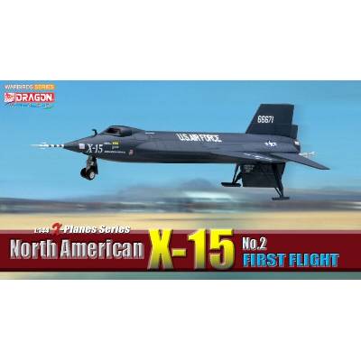 Dragon North American X-15A USAF 56-6671 Scott Crossfield Edwards AFB 1:144