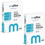 OFITURIA A4 Paper 80g 2 Pack of 500 Sheets Multifunction Paper for Inkjet and Laser Printers A4 Sheets 210 x 297mm Ideal for Office and Home m-office (1000 Sheets) - Hybrite (Hybrite 80G)