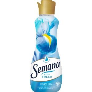 Semana Омекотител за пране Extra Fresh Bright Sky, 40 пранета, 800 ml (2706438)