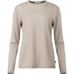 Aclima Дамско мериносово термобельо Aclima Women's Lightwool 180 Crewneck Merino shirt - Simply Taupe (916-2590-0310)