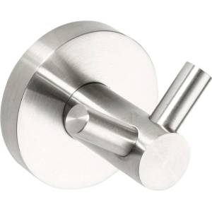 SAPHO X-STEEL - Двойна кука, полирана неръждаема стомана XS200 (XS200)