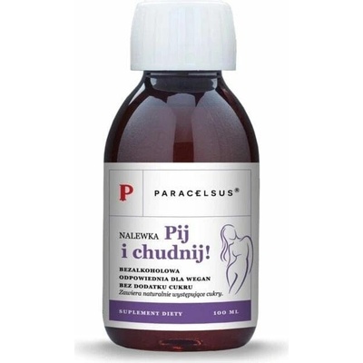 Paracelsus Bylinná tinktúra Piť a chudnúť 100 ml