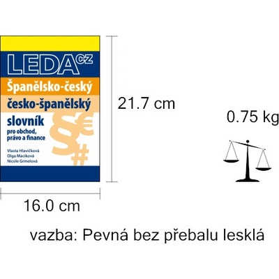 Španělsko-český, česko-španělský slovník pro obchod, právo a finance