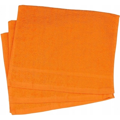 Economy Malý uterák 30x50 Dobrý Textil Oranžová | 30 x 50 cm