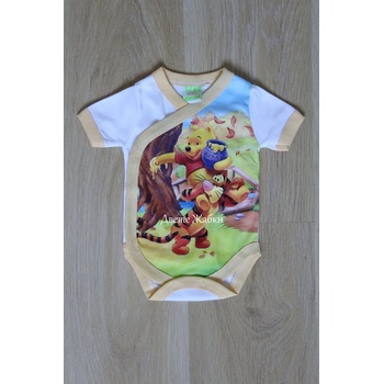 Image 1 of БЕЙБ ФЕШЪН ЕООД Бебешко боди с къс ръкав Мечо Пух, 56