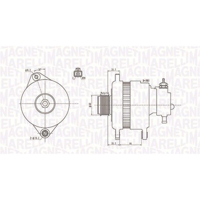 generátor MAGNETI MARELLI 063731900010