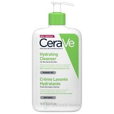 Vichy Laboratoires CeraVe Hydratačná čistiaca emulzia na normálnu až suchú pokožku 976 ml