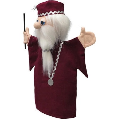 Moravská ústredňa Brno maňuška čarodejník 29 cm