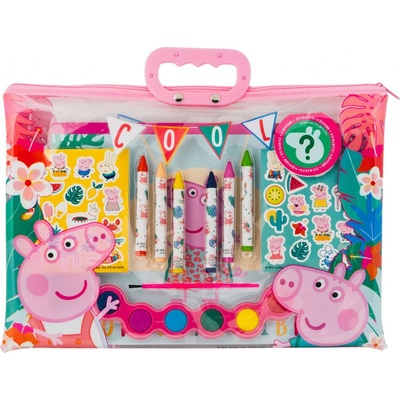 AS Company Комплект за рисуване AS Company - Peppa Pig, с чанта (1023-68002)