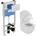 Ideal Standard СТРУКТУРА ЗА ВГРАЖДАНЕ tesi aqua blade (3391500581609)