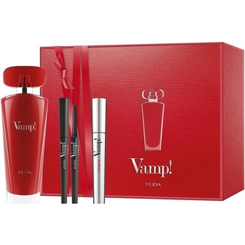 PUPA Pupa Комплект Vamp! Red - Парфюмна вода, Спирала и Молив за очи, 100 + 9 ml + 0.35 g