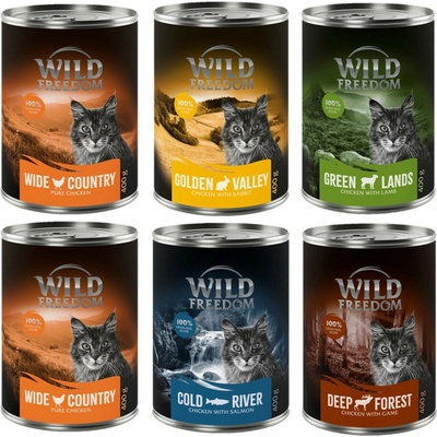 Wild Freedom Adult Smíšené balení 6 x 400 g
