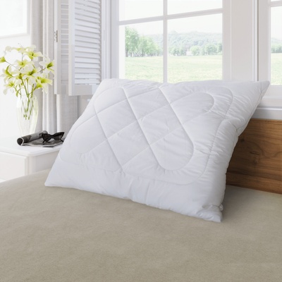 Kvalitex Polštář kuličkový Luxus plus bez zipu 900g bílý 70x90