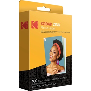 Kodak Premium Zink Photo Paper 2x3" 100 Sheets - RODZ2X3100 (RODZ2X3100)