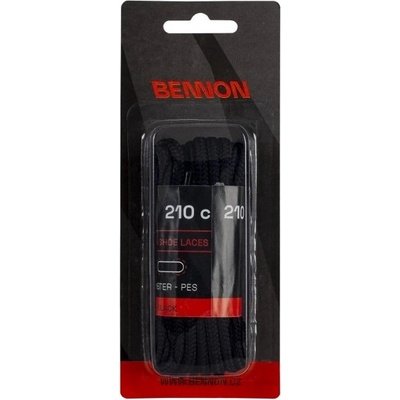 Bennon Laces Black Box 210 cm Цвят: черен