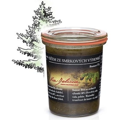 Via Delicia Zavařenina ze smrkových výhonků 175 g