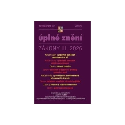Aktualizace O poměrech zaměstnanců ve veřejných službách a správě