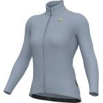 Alé Фланелка с дълъг ръкав за колоездене Alé Women's R-EV1 Warm Race 2.0 L/S Jersey Cycling jersey - Sky Blue (156-2688-0114)