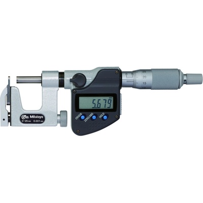 Mitutoyo Mikrometr třmenový digitální 0-25mm výměnné doteky ip65digimatic mitu-317-251-30
