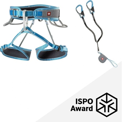 Ocún Via Ferrata Twist Tech Eco Captur lite, šedomodrá, L-XL