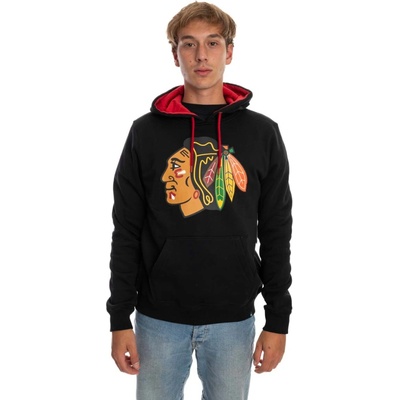 47 Brand Pánská mikina Chicago Blackhawks HELIX Hood NHL