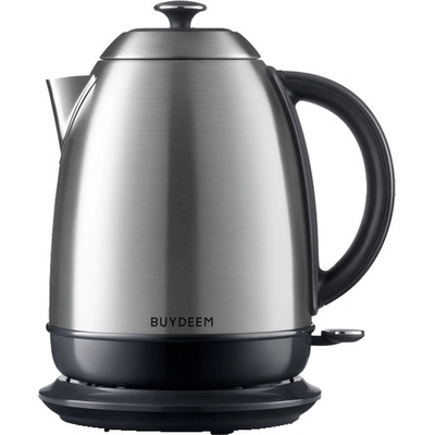 Buydeem Електрически чайник, buydeem, модел k640, неръждаема стомана, eu (k640-ss/eu)