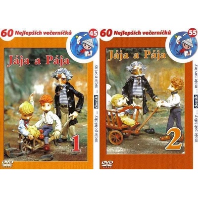Jája a Pája 1+2 - kolekce 2x DVD