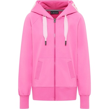 ELBSAND Дамски суичър Elbsand Women's Kelda Hood-Jacket Training jacket - Magenta Sky (103-2202-0912)