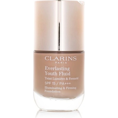 Clarins Everlasting Youth Fluid rozjasňujúci make-up SPF15 102.5 Porcelain 30 ml