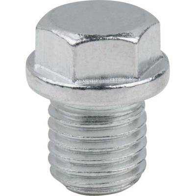 KS Tools 430.1014 Zátka na vypúšťanie oleja, vnútorný šesťhran 17mm, M12x1,5x13mm, balenie 10ks