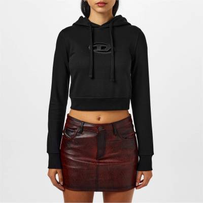 Diesel Суичър DIESEL Slim Hoodie - Black