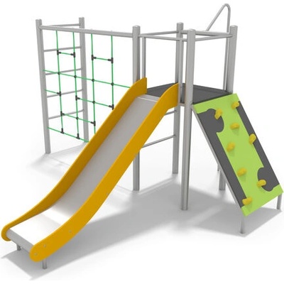 Playground System Dětské hřiště z nerezu se skluzavkou 11382