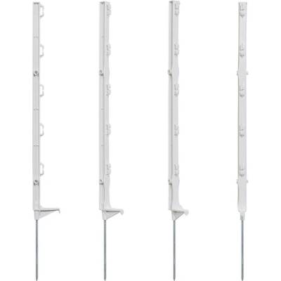 VNT electronics s.r.o. Plastový sloupek pro elektrický ohradník, délka 70 cm, 5 oček, bílá