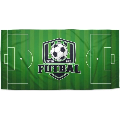 Sablio uterák žijem pre futbal 70 x 140 cm