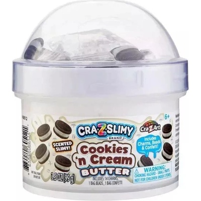 CRA-Z-ART Комплект за смесване на слайм Cra-Z-Slimy - крем бисквити (60512)