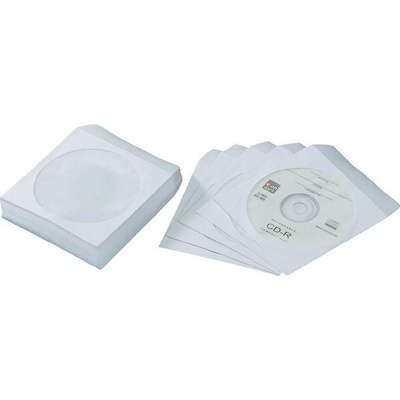 Obálky na CD 125x125 s okienkom 100 ks Harmanec-Kuvert