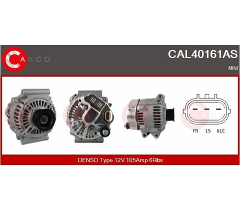 Generátor CASCO CAL40161AS