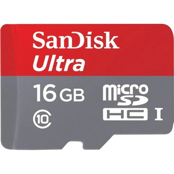 SanDisk microSDHC Ultra 16GB C10 SDSQUNC-016G-GN6MA/139726