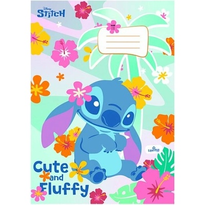 Disney Stitch školský zošit A5 linajkový 544B
