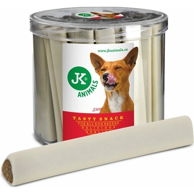 JK ANIMALS Kalciové trojhránky s hydinovou pečeni polovlhká maškrta pre psov 45 ks 1,5 kg