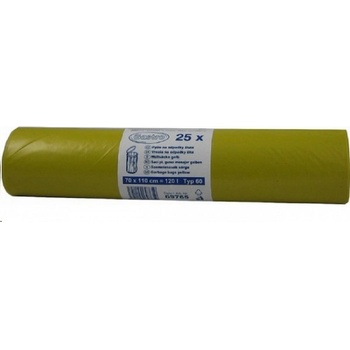 Wimex Pytle žluté LDPE 120l 25ks - role 10 rolí v kartonu 69765