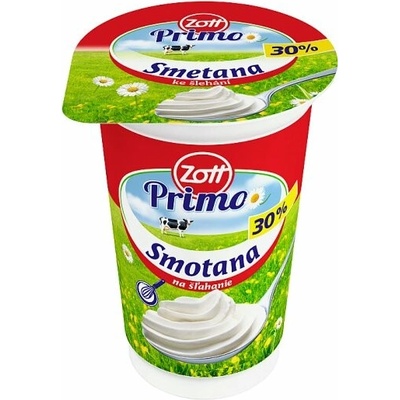 Zott Primo Smetana ke šlehání 30% 200 g – Zbozi.Blesk.cz