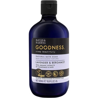 Baylis & Harding Goodness Sleep pena do kúpeľa Levanduľa a Bergamot 500 ml