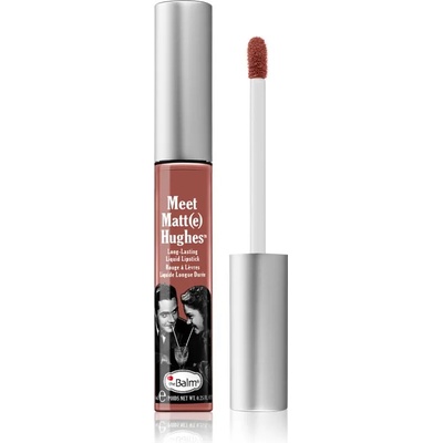 theBalm Meet Matt(e) Hughes Long Lasting Liquid Lipstick дълготрайно течно червило цвят Committed 7.4ml